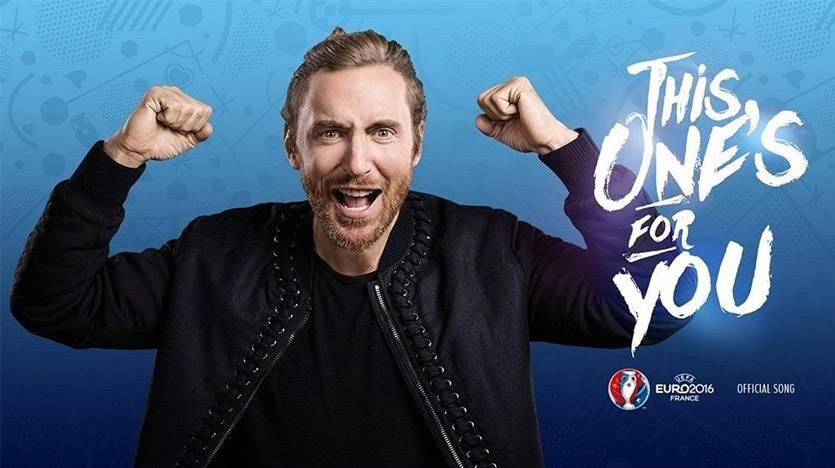 David Guetta merilis lagu resmi UEFA EURO 2016
