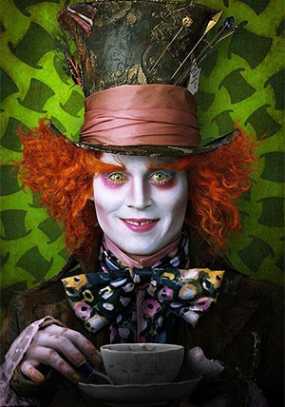 Johnny Depp sebagai Mad Hatter