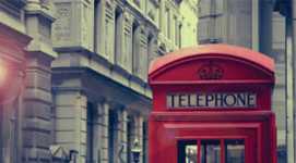 london's telephone box